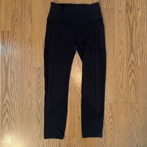 Lululemon Women’s Black High-Waisted Leggings Size 6